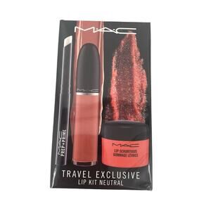MAC Travel Exclusive Lip Kit Neutral Sealed NEW